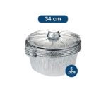 Aluminum Pot with hood / Large/ 5PCS