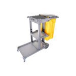 Commercial Service Trolley with Cover and Wheels, Home, Hotel and Mall Cleaning Trolley
