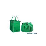 Grab bag clip to cart shopping bag / One package - 2 PCS