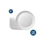 PAPER PLATE (100 PCS) 9"