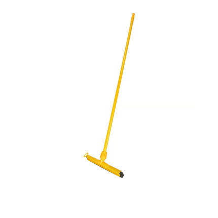 Plastic wiper yellow 35 cm  with stick
