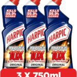 Harpic Toilet Cleaner Liquid Limescale Remover Original 750 ML / 3 pcs