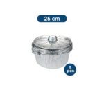 Aluminum Pot with hood / small / 5PCS