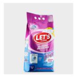Let's Clean Detergent Powder For Automatic Purple Rose