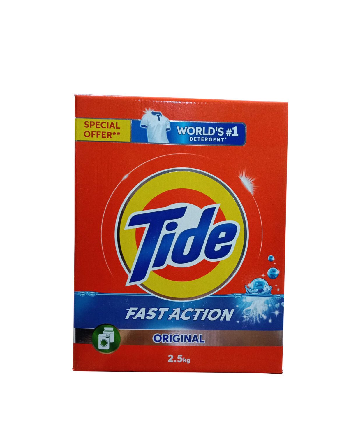 The Tide O2 Tide detergent powder original 2.5 kg – Oxygen Store